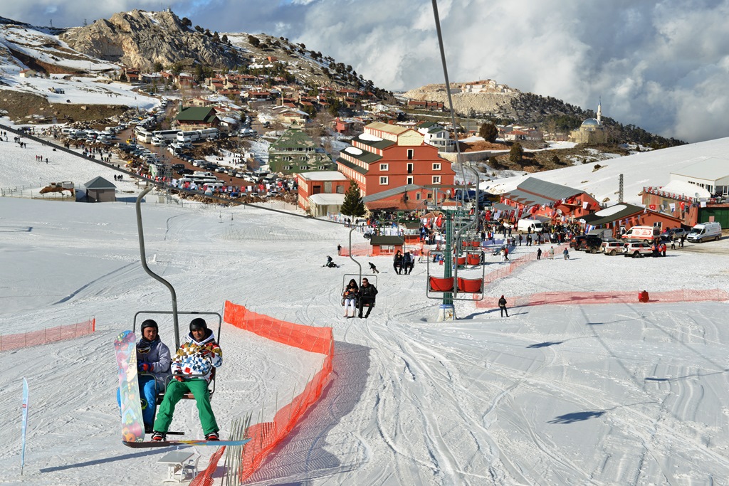 Saklikent Ski central